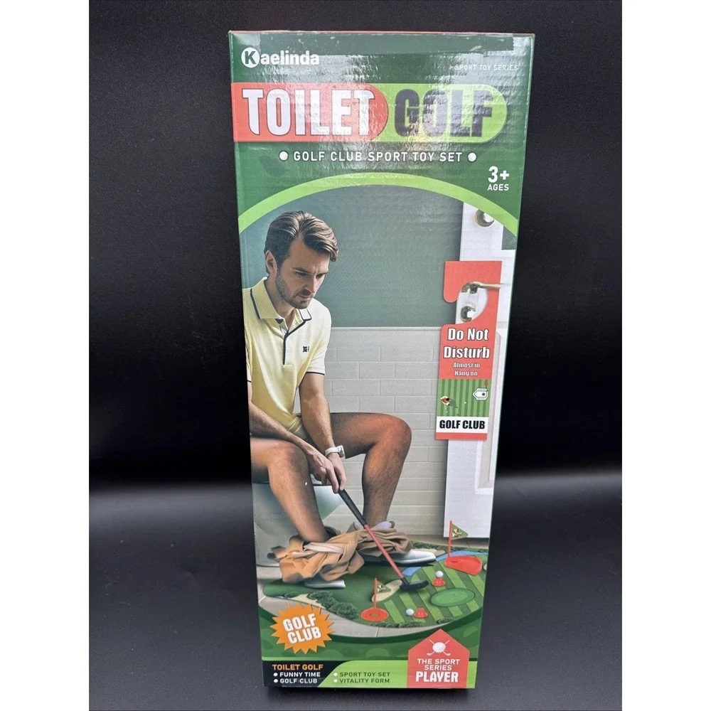 Kaelinda Toilet Golf Game‎ - Funny Gag Gift, Sealed/ New